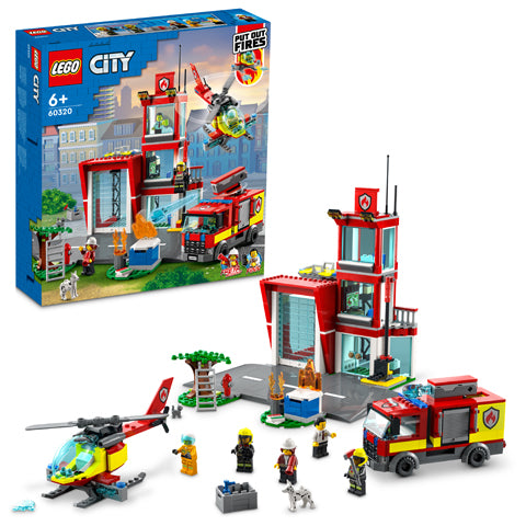 Lego City Statia De Pompieri 60320