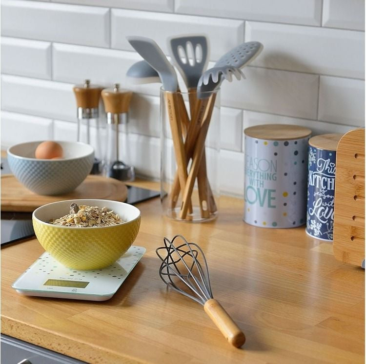 Lingură servire spaghetti cu mâner bambus, Nordic AMBITION 96759