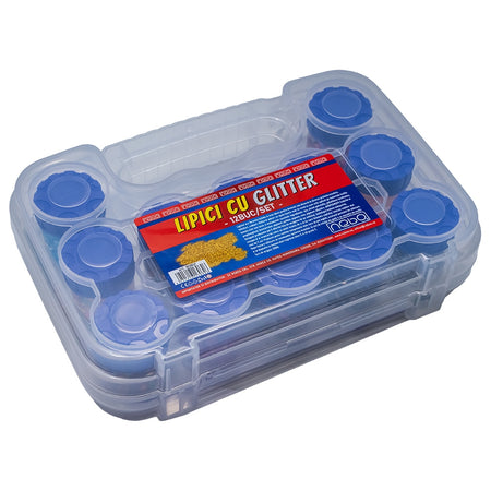 Lipici cu glitter, 15g, 12 buc/set - NEBO