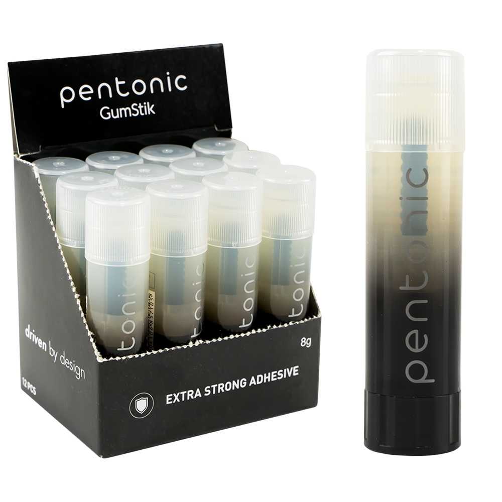 Lipici solid Pentonic Gumstick 8g pentru școală și birou LINC PGS08