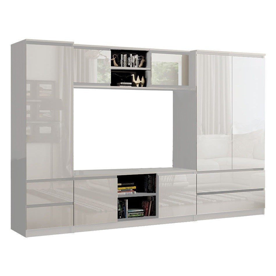 Living Chelsea Ro Acril Alb, 270x190x51cm