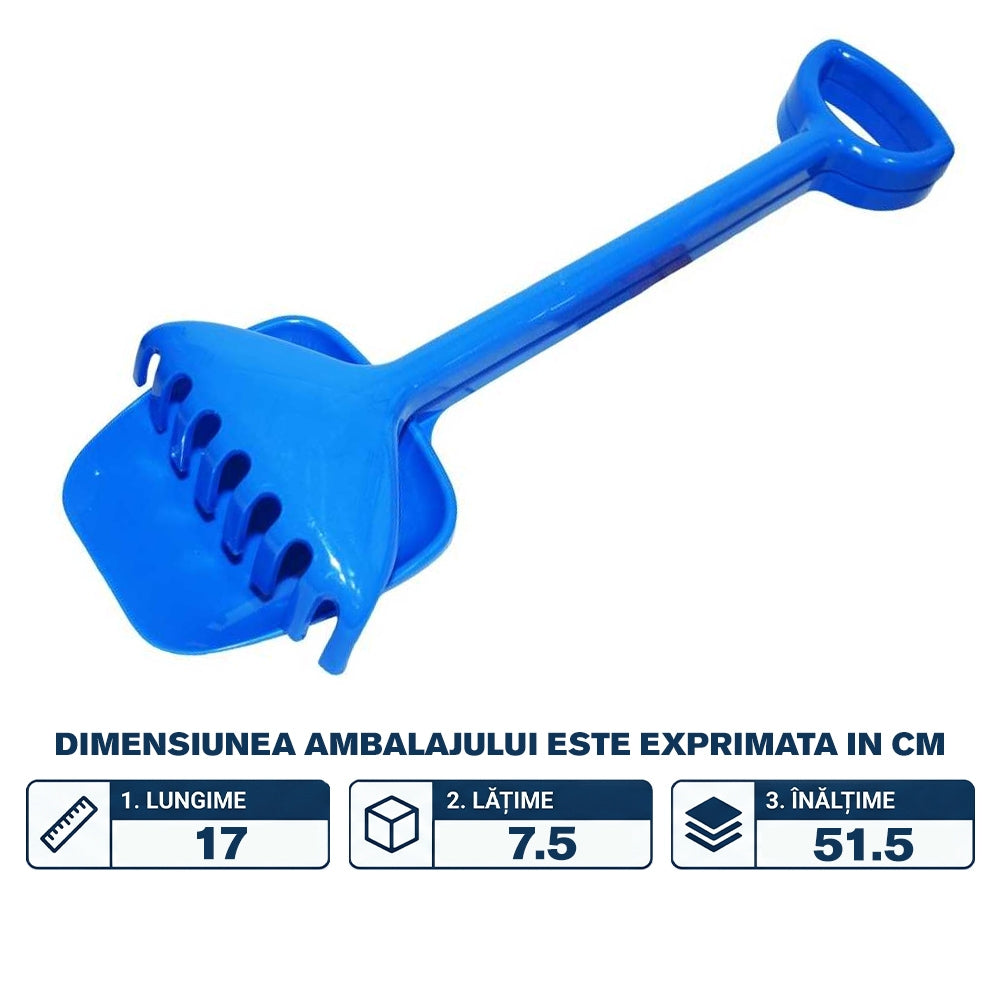 Set unelte jucărie pentru nisip, lopată și greblă, 2 bucăți, copii, ROBENTOYS