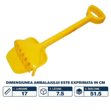 Set unelte jucărie pentru nisip, lopată și greblă, 2 bucăți, copii, ROBENTOYS