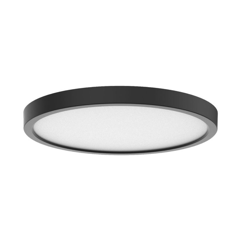 Plafoniera Led Luz 24w 4000k, Negru