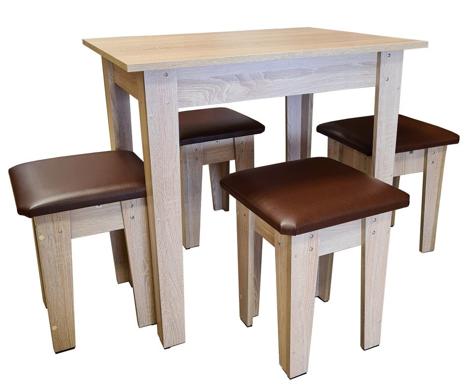 Set Masa Cu 4 Tabureti