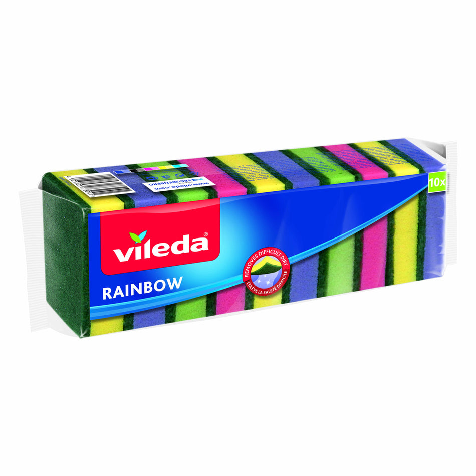 Vileda Burete Vase Rainbow X10