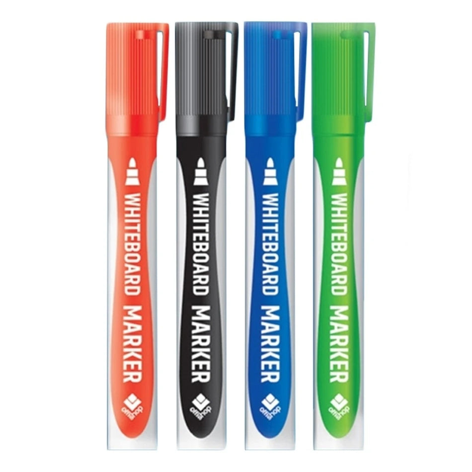 Marker permanent, 4 culori/blister, 2-4 mm - OFFISHOP