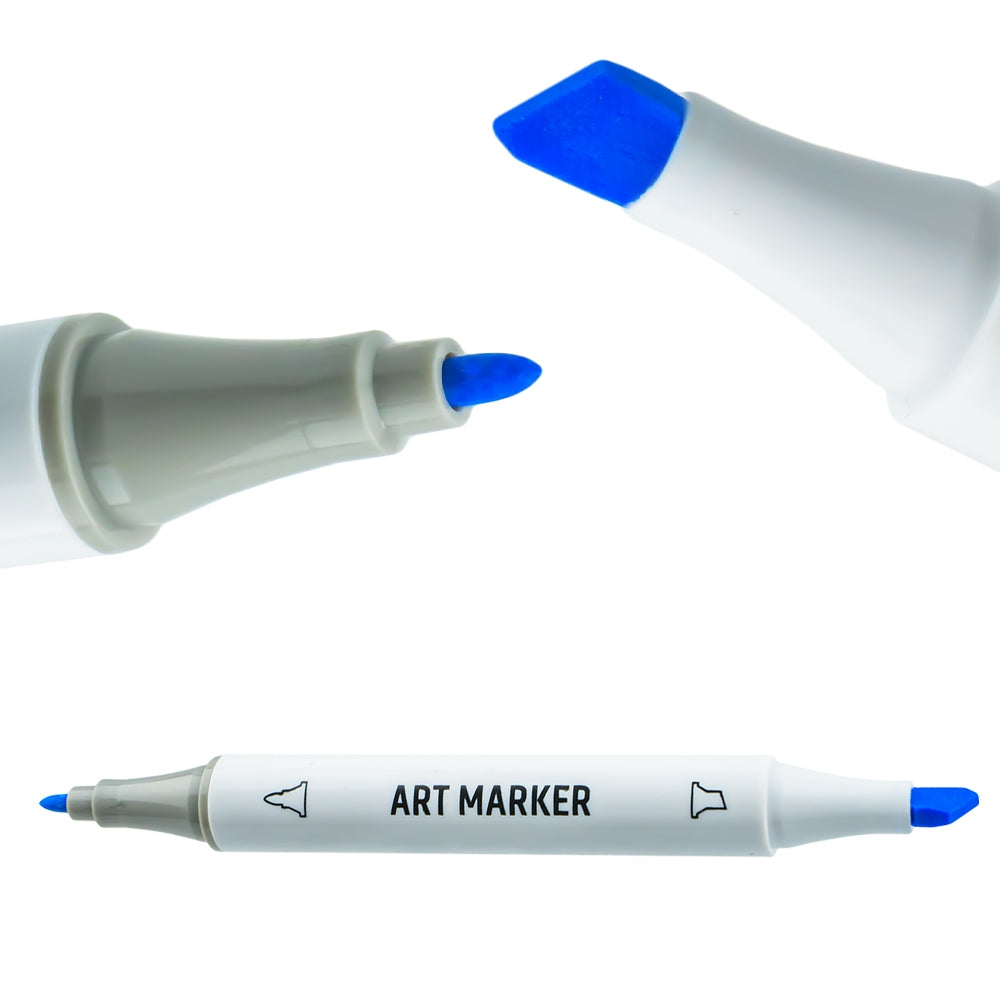 Markere Cu 2 Capete, 6mm-3mm, 12 Cul/set