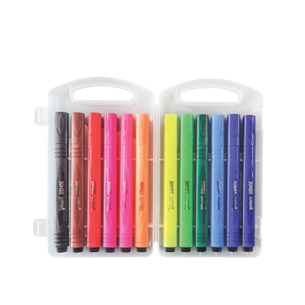Markere JUMBO, 12 buc/set - S-COOL