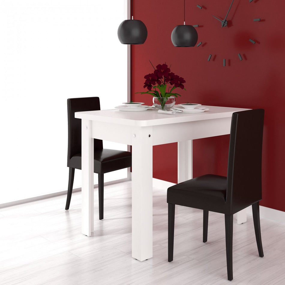 Masa Bucatarie 100x67x77cm, Alb