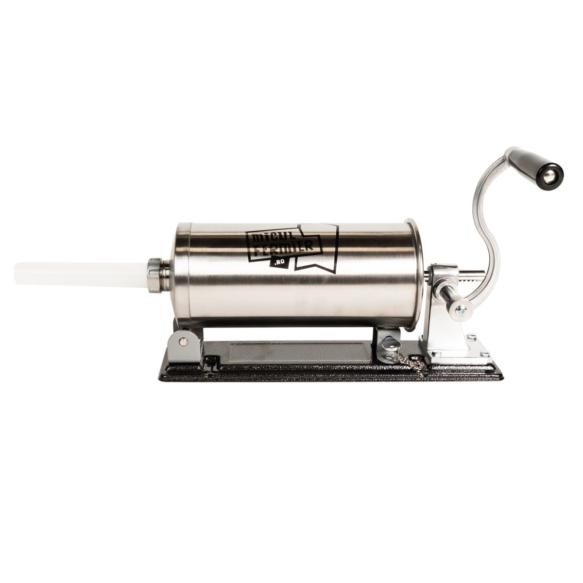 Masina de carnati orizontala 4 kg cu 5 palnii Micul Fermier MF-BU1004-G01