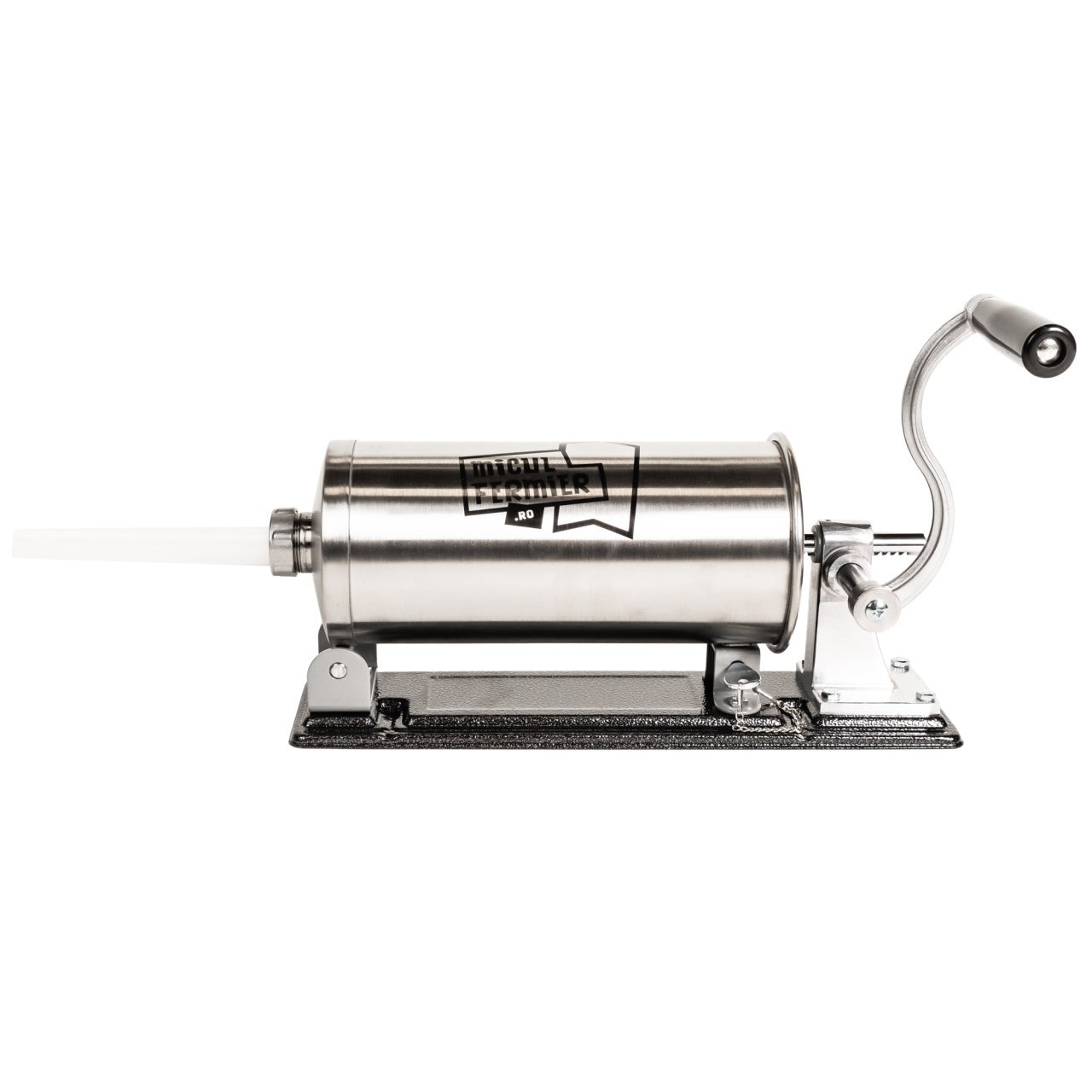 Masina de carnati orizontala 4 kg cu 5 palnii Micul Fermier MF-BU1004-G01