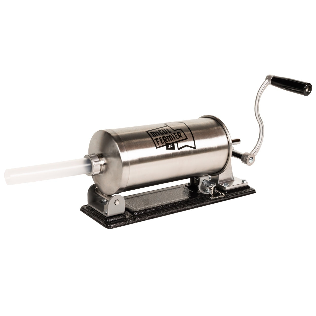 Masina de carnati orizontala 4 kg cu 5 palnii Micul Fermier MF-BU1004-G01