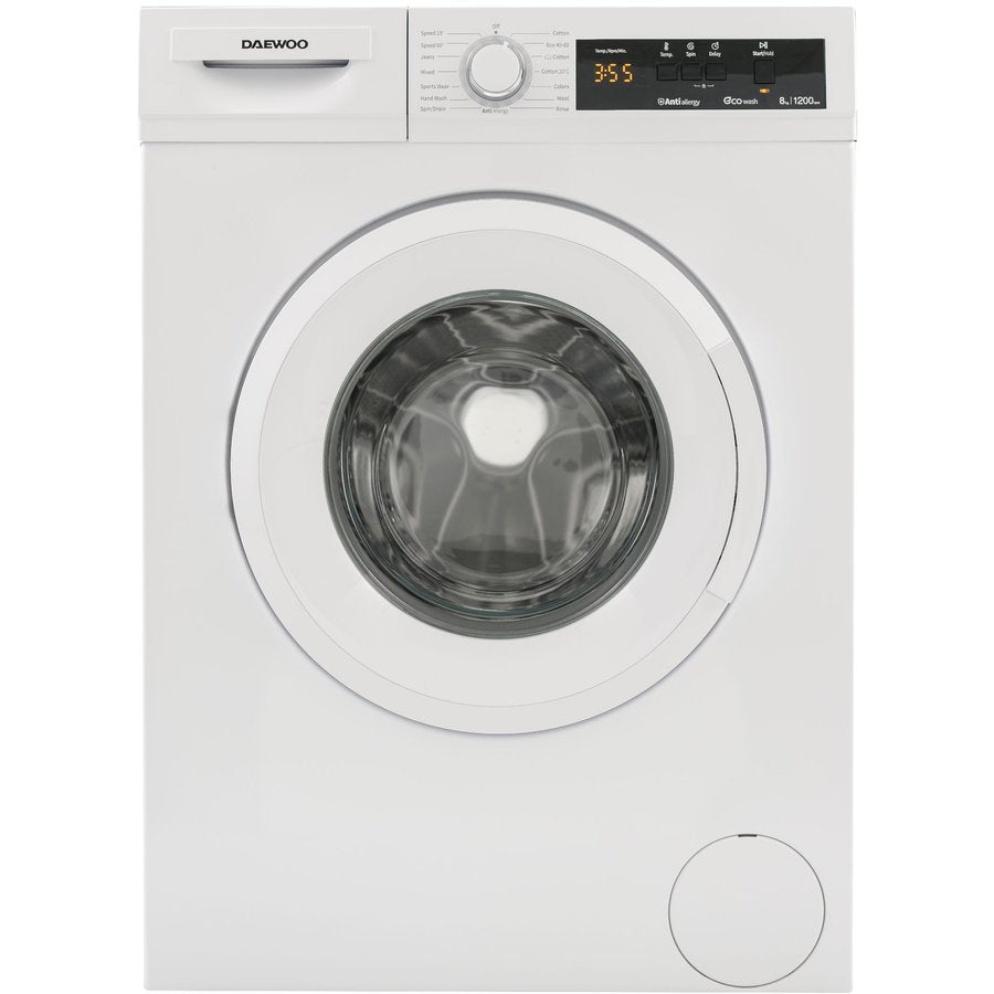 Masina De Spalat Rufe Daewoo, 8 Kg, 1200 Rpm, Clasa A+++/d, 51l