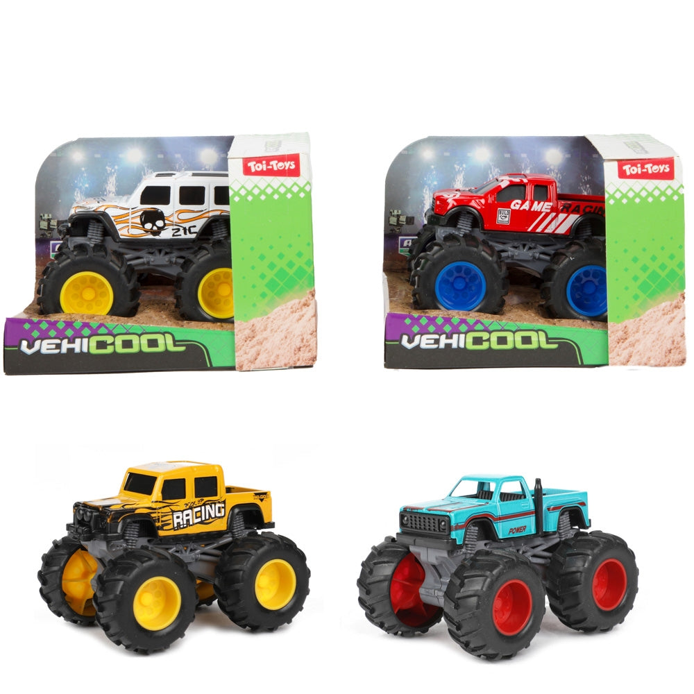 Masina Monster Truck, Din Metal ,toi-toys