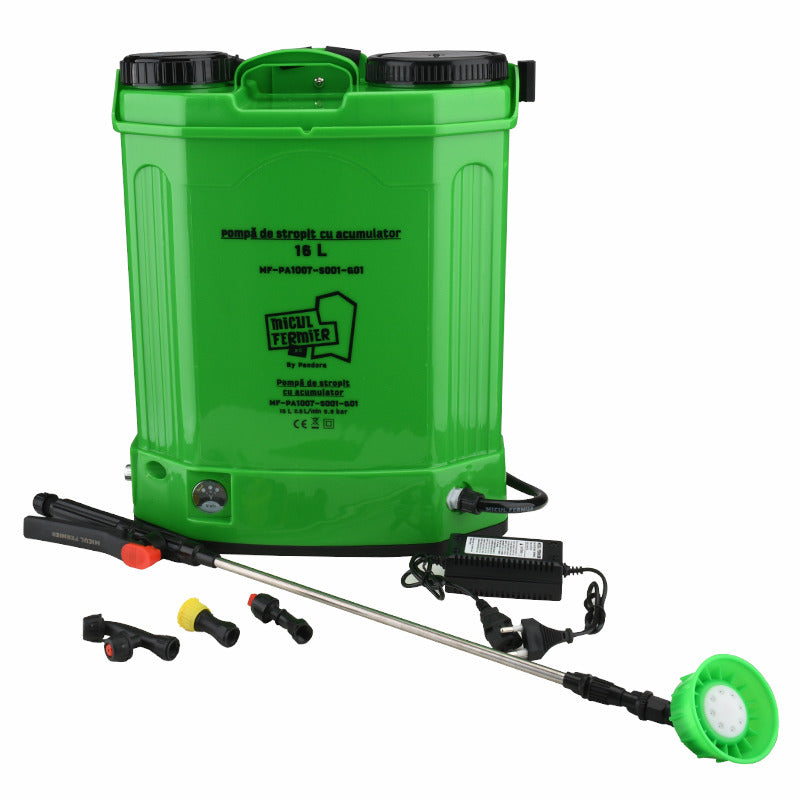 Pompa De Stropit Cu Acumulator, Autonomie 2.5h, Rezervor 16l,