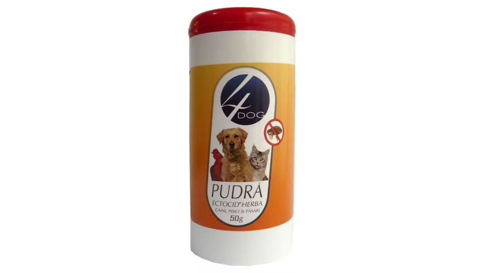 Pulbere Antiparazitara 4dog, 50ml