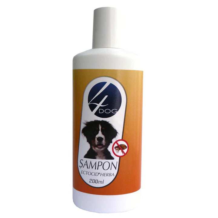 Sampon Antiparazitar 4dog, 200ml