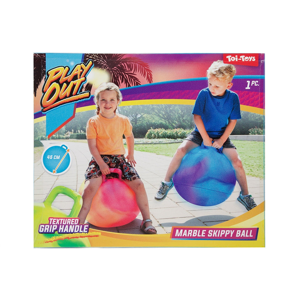 Minge Din Cauciuc, Cu Maner, 45 Cm - Toi-toys