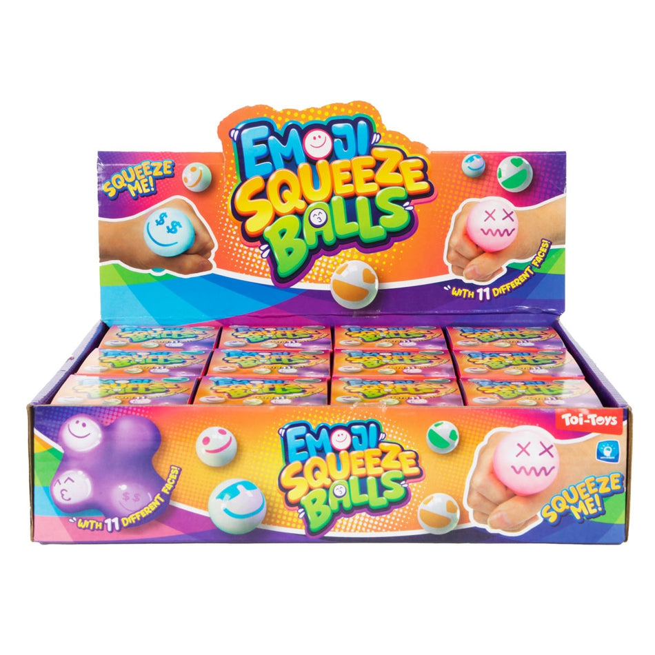 Minge squeezy, fete emoji, 6 cm - Toi-Toys