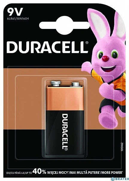 Baterie Alcalina 9v 6lr61 Duracell