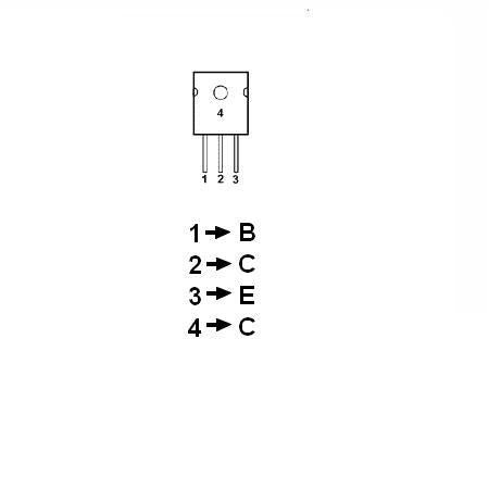 TRANZISTOR NPN DE PUTERE 120V, 8A, 50W,30MHZ
