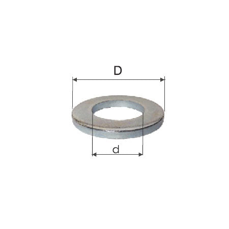 Saibe Zincate Inguste M3 (3.2/7mm)