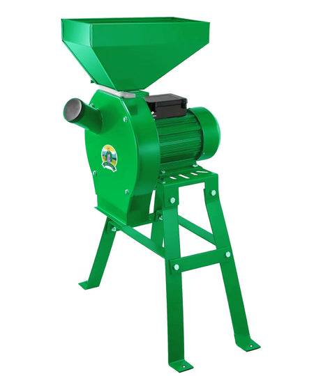 Moara de cereale 3.9 kW, 270 kg/h, cu suport și sac Micul Fermier GF-0063-S001-G03