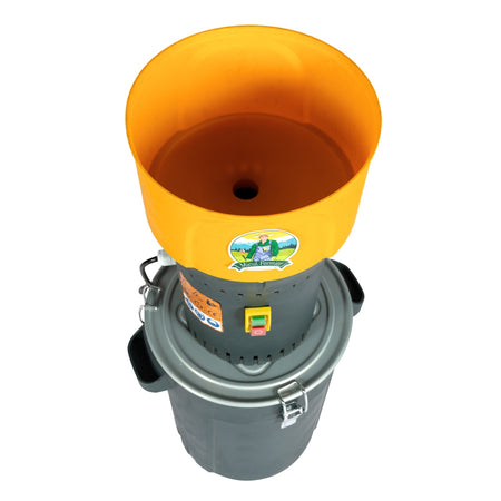 Moară electrică 1000 W cu găleată plastic 25L, viteză 19000 rpm, Micul Fermier GF-2451
