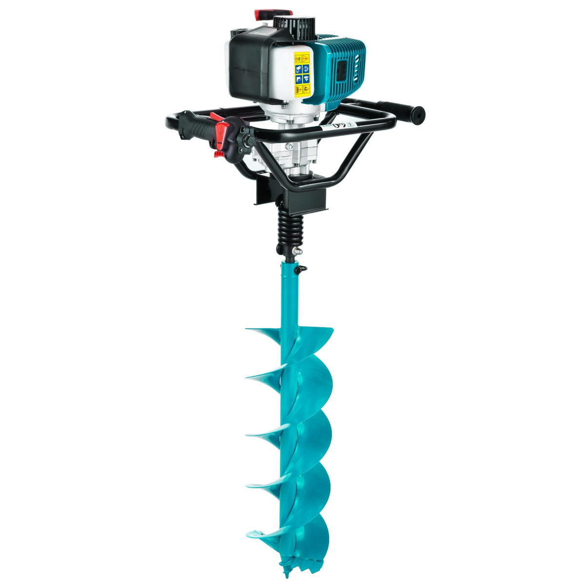 Motoburghiu pentru pământ 2CP 52CC, foreză de sol, Detoolz DZ-C308