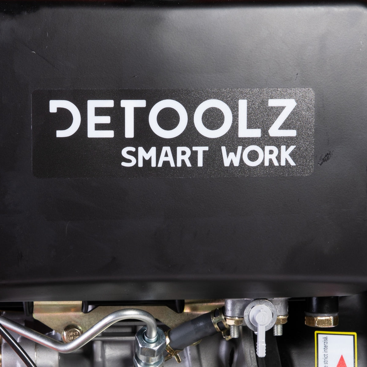 Motocultor 10CP, 418CC, plug reversibil mare, roți metal, Detoolz DZ-M127