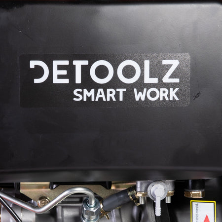 Motocultor 10CP, 418CC, plug reversibil mare, roți metal, Detoolz DZ-M127