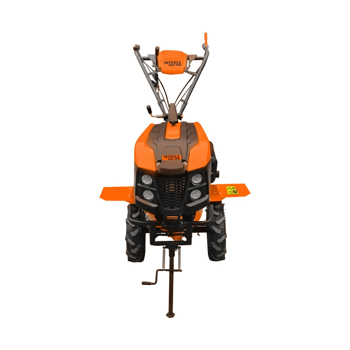 Motocultor 10CP, 418CC, plug reversibil mare, roți metal, Detoolz DZ-M127