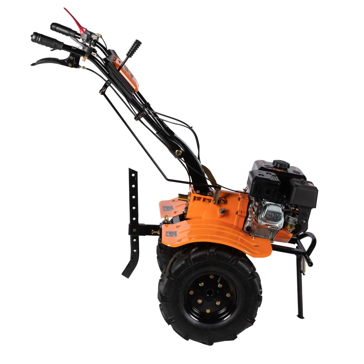 Motocultor 7.5CP, 212CC, rarita ajustabilă, roți metalice, Detoolz DZ-M125