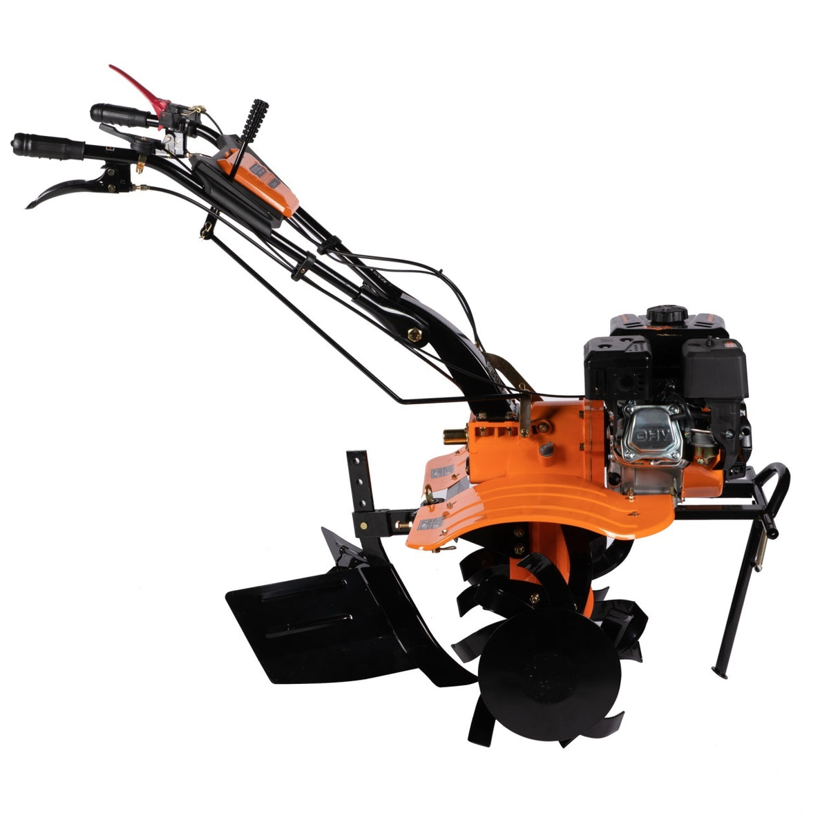Motocultor 7.5CP, 212CC, rarita ajustabilă, roți metalice, Detoolz DZ-M125