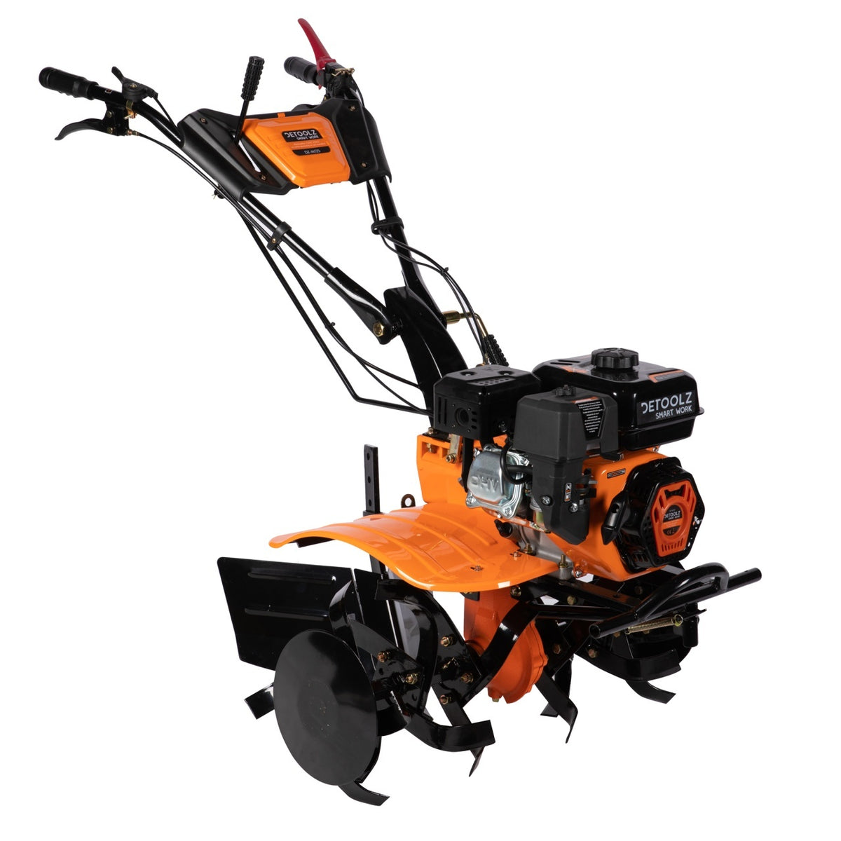 Motocultor 7.5CP, 212CC, rarita ajustabilă, roți metalice, Detoolz DZ-M125