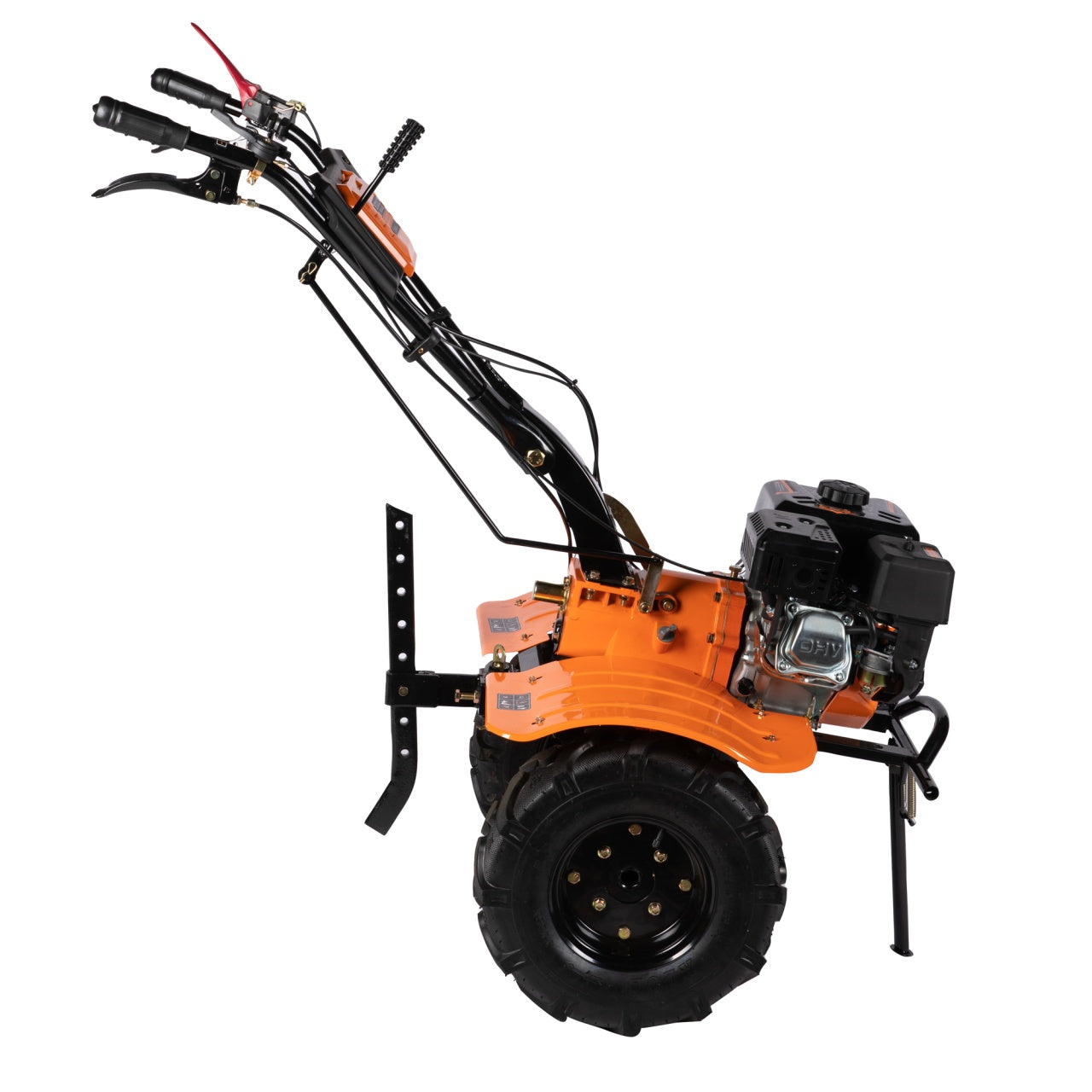 Motocultor 7.5CP, 212CC, rarita ajustabilă, roți metalice, Detoolz DZ-M125