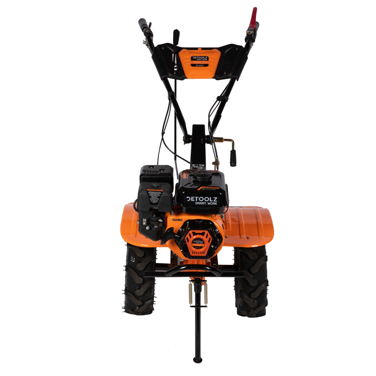 Motocultor 7.5CP, 212CC, rarita ajustabilă, roți metalice, Detoolz DZ-M125