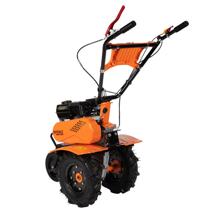Motocultor 7CP, 212CC, plug, adaptor, roți metalice Detoolz DZ-M124