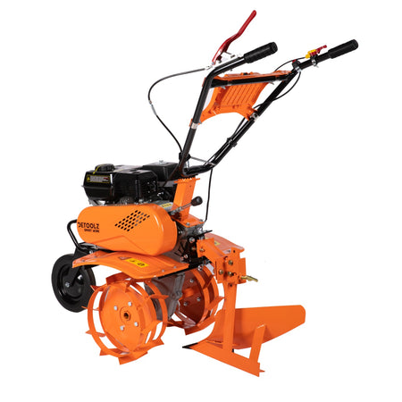 Motocultor 7CP, 212CC, plug, adaptor, roți metalice Detoolz DZ-M124