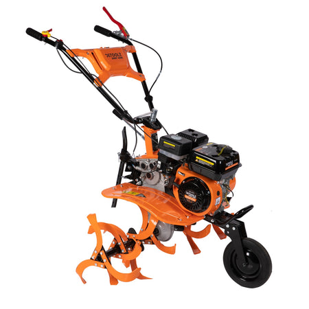Motocultor 7CP, 212CC cu rarită ajustabilă și roți metalice Detoolz DZ-M123