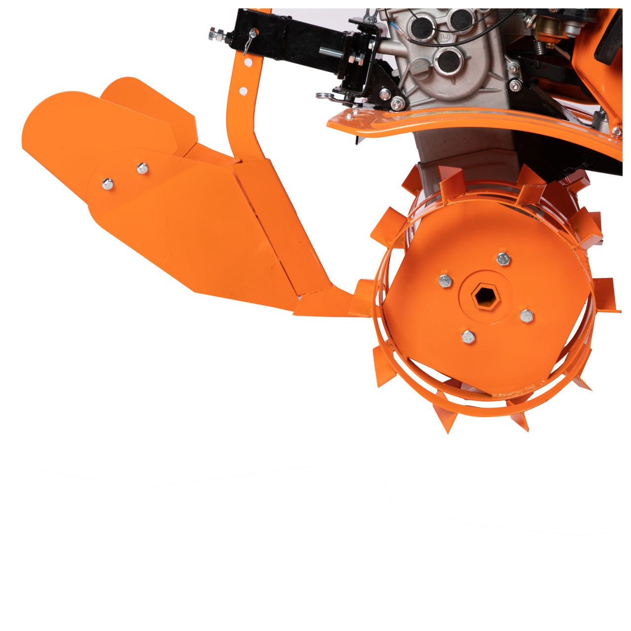 Motocultor 7CP, 212CC cu rarită ajustabilă și roți metalice Detoolz DZ-M123