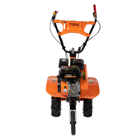Motocultor 7CP, 212CC cu rarită ajustabilă și roți metalice Detoolz DZ-M123