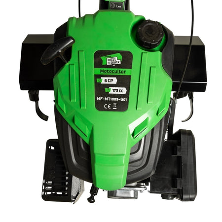 Motocultor 6 CP 173 cc pe benzină 4T cu pornire manuală - Micul Fermier MF-MT1003-G01