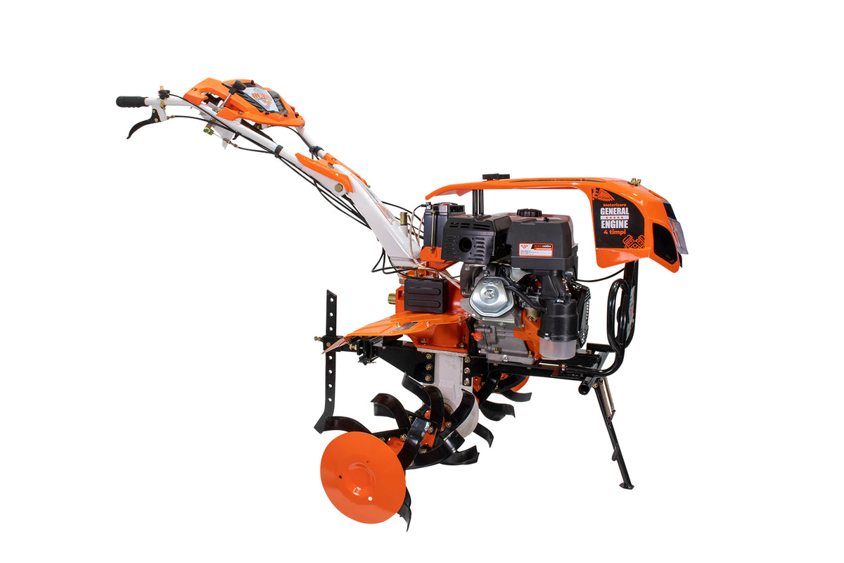 Motocultor RURIS 1300KS + roti cauciuc 5.00-12+plug reversibil rev2+roti metalice 500+set contragreutati 20kg -16