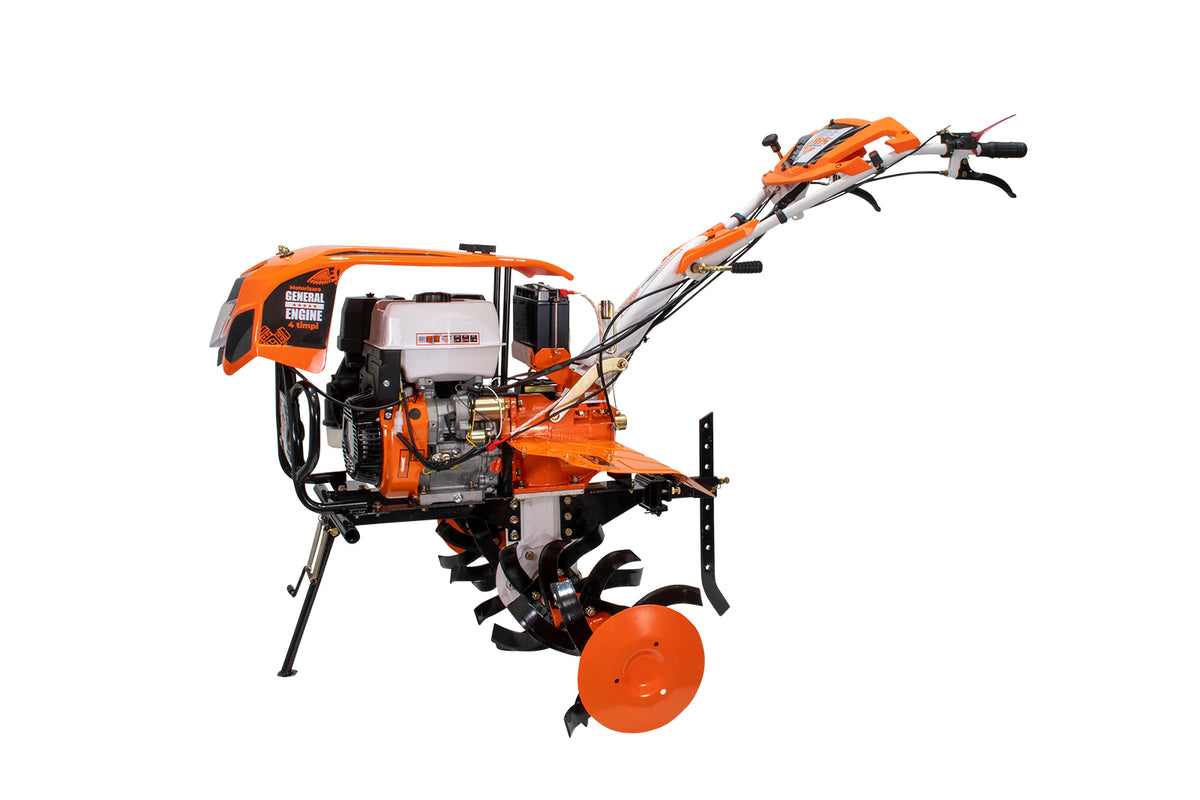 Motocultor RURIS 1300KS + roti cauciuc 5.00-12+plug reversibil rev2+roti metalice 500+set contragreutati 20kg -26