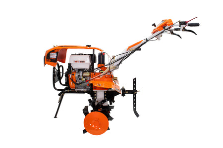 Motocultor RURIS 1300KS + roti cauciuc 5.00-12+plug reversibil rev2+roti metalice 500+set contragreutati 20kg -25