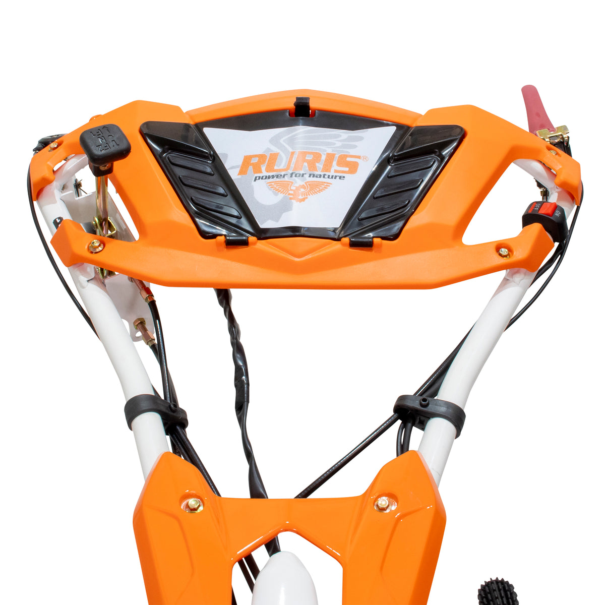 Motocultor RURIS 1300KS + roti cauciuc 5.00-12+plug reversibil rev2+roti metalice 500+set contragreutati 20kg -3