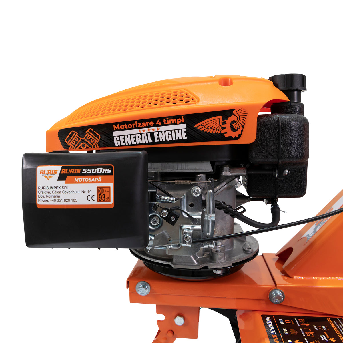 Motocultor Ruris 5500rs, 4 Cp, 36cm, Benzina