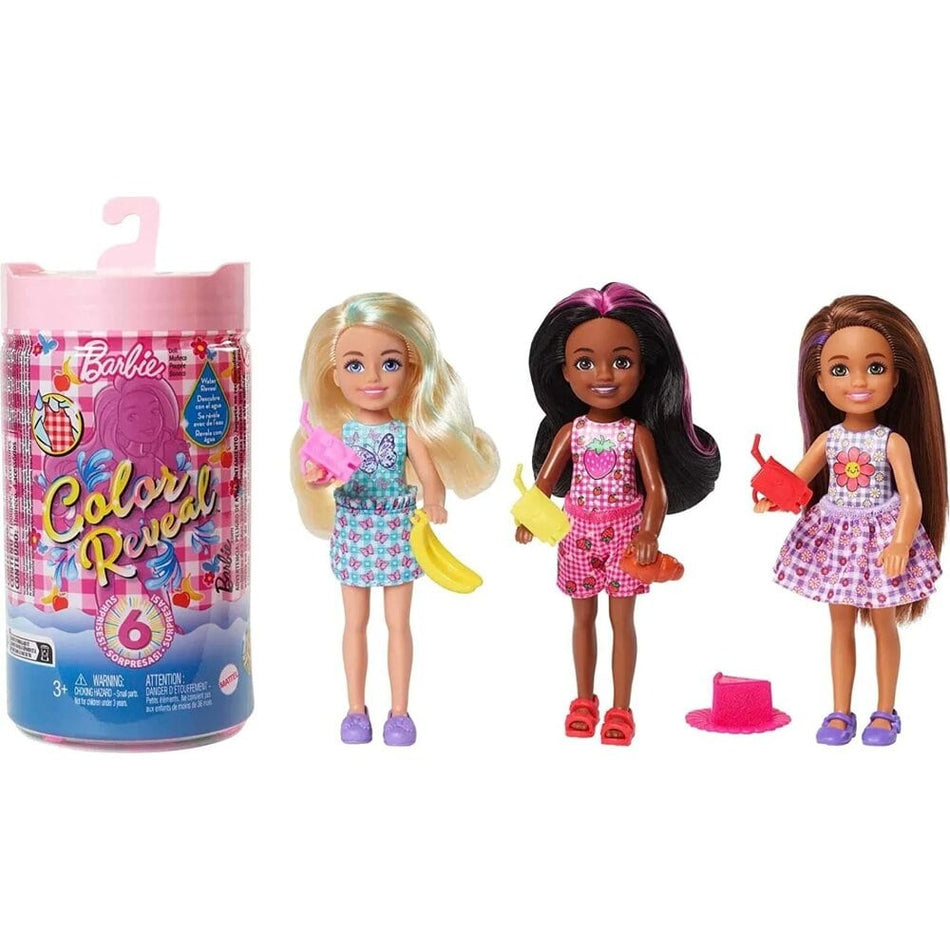 Papusa Chelsea Barbie Color Reveal